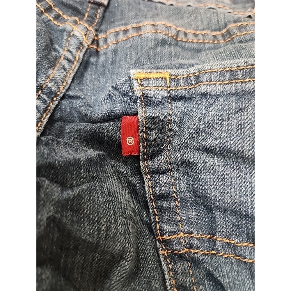 LEVIS 505 REGULAR BLUE JEANS 36x30 - Picture 4 of 8